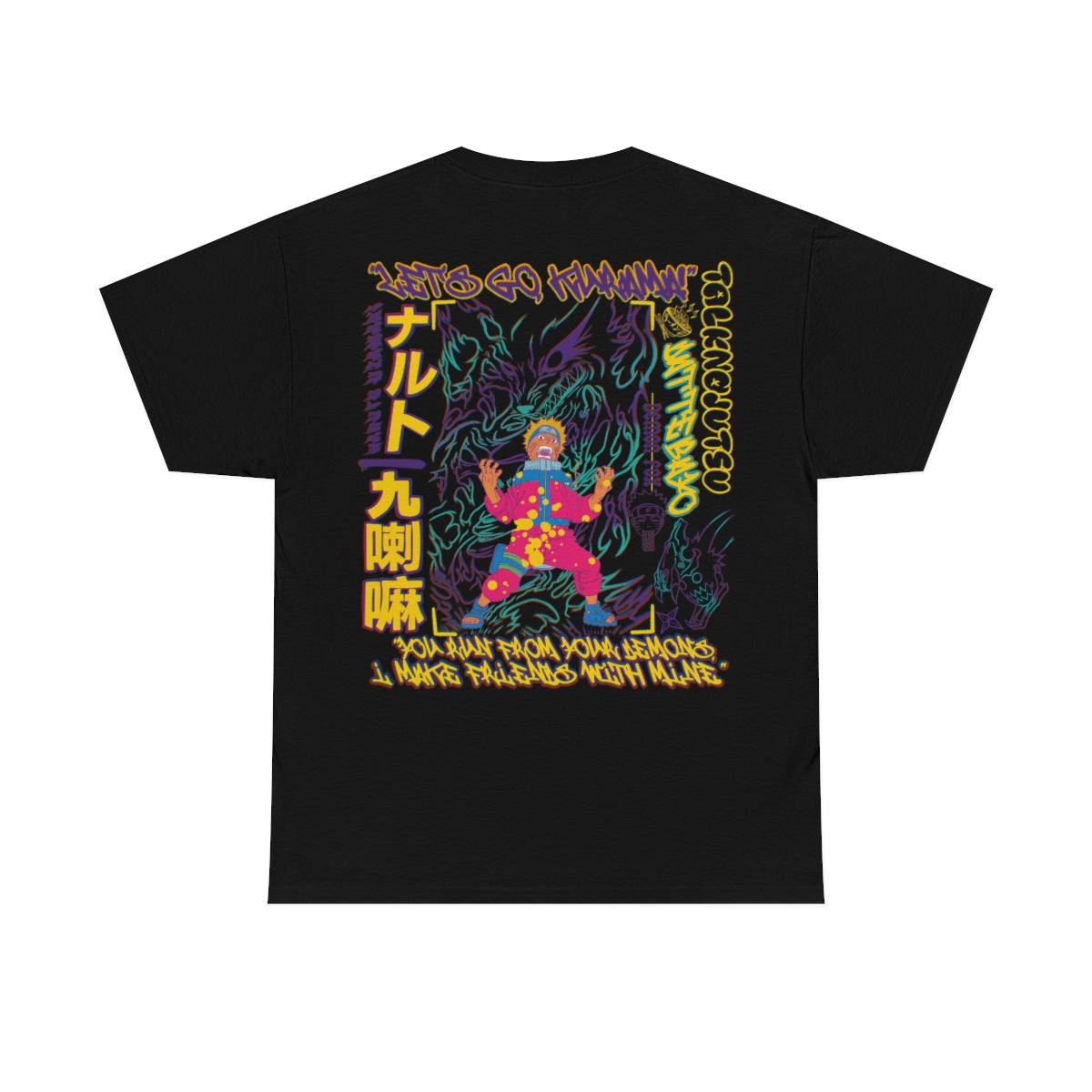 Talk No Jutsu Naruto Tee