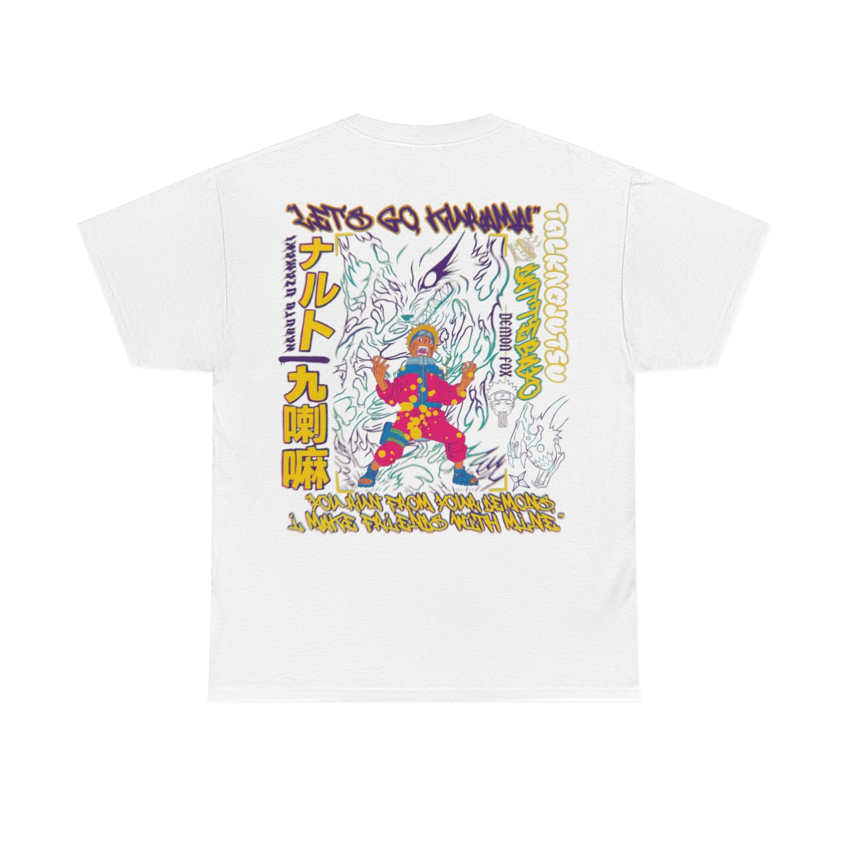 Talk No Jutsu Naruto Tee